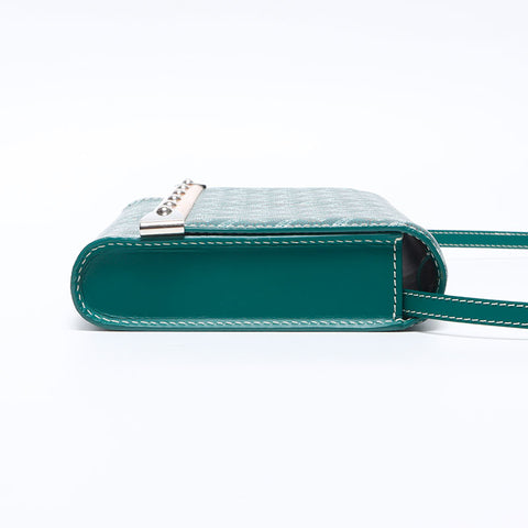 ゴヤール GOYARD モンカルロ ショルダーバッグ グリーン WS14277