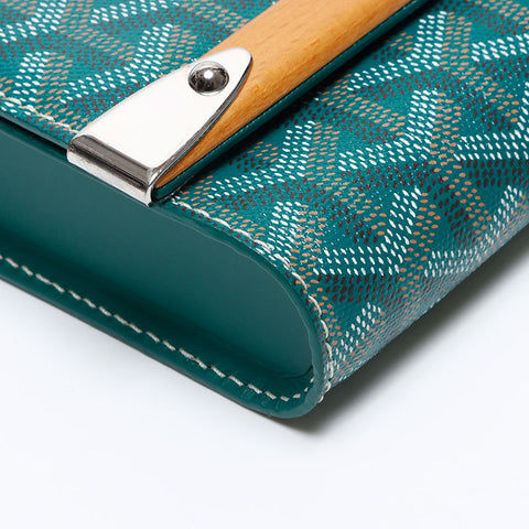 ゴヤール GOYARD モンカルロ ショルダーバッグ グリーン WS14277