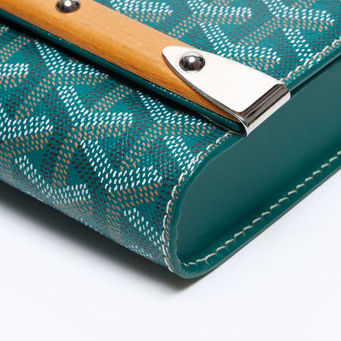 ゴヤール GOYARD モンカルロ ショルダーバッグ グリーン WS14277