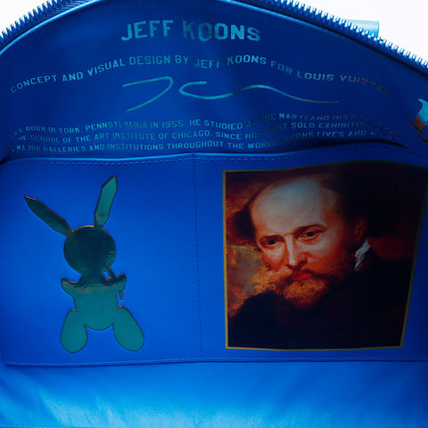 LOUIS VUITTON Masters Collection Keepall Bandouliere 50 Rubens Boston bag blue WS14278