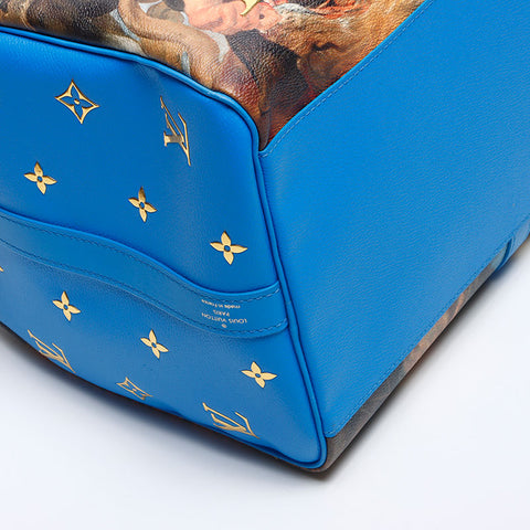 LOUIS VUITTON Masters Collection Keepall Bandouliere 50 Rubens Boston bag blue WS14278