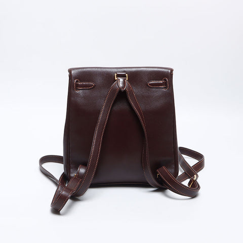 エルメス HERMES ケリーアド ◽️C刻印 1999年製 リュック・デイパック ブラウン WS14283