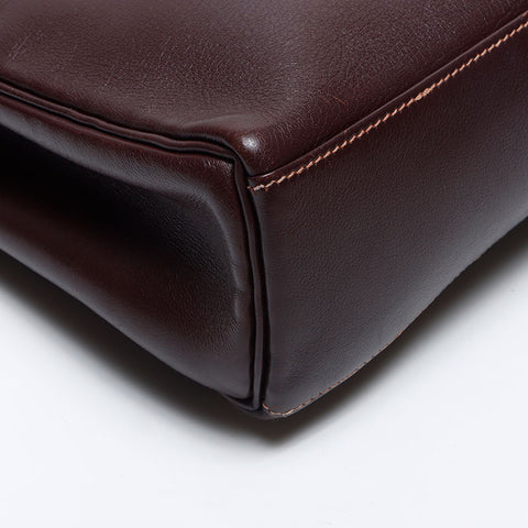 エルメス HERMES ケリーアド ◽️C刻印 1999年製 リュック・デイパック ブラウン WS14283