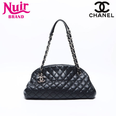 シャネル CHANEL キャビアスキン チェーン ココマーク 17番台 2013 ショルダーバッグ ブラック WS14284