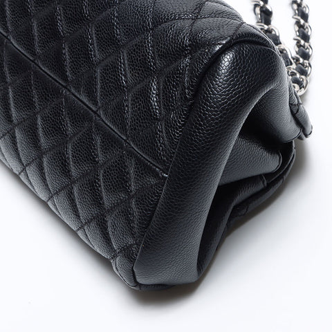 シャネル CHANEL キャビアスキン チェーン ココマーク 17番台 2013 ショルダーバッグ ブラック WS14284