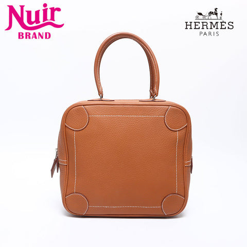 エルメス HERMES ◽️J刻印 2006 トリヨンクレマンス オムニバスPM ハンドバッグ ブラウン WS14286