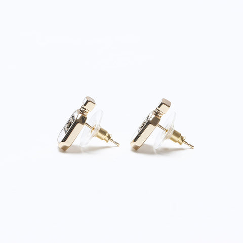 シャネル CHANEL B25C ボトル 2025 ココマーク ピアス ホワイト WS14287