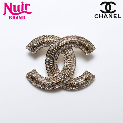 CHANEL B24K COCO Mark 20224 Brooch gold WS14292