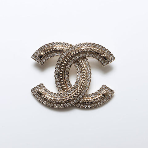 CHANEL B24K COCO Mark 20224 Brooch gold WS14292
