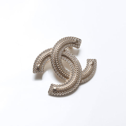 CHANEL B24K COCO Mark 20224 Brooch gold WS14292