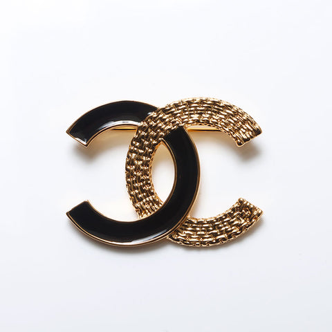 CHANEL B24P COCO Mark Brooch gold WS14293