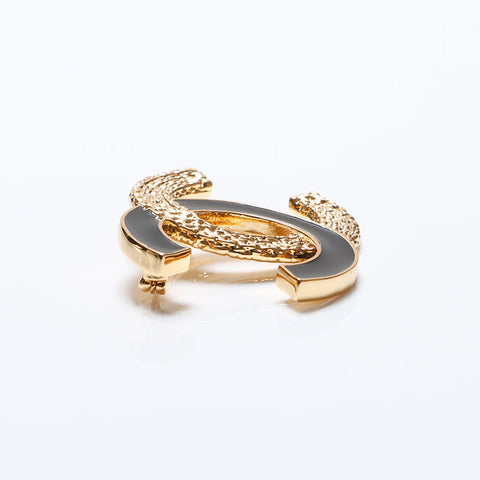 CHANEL B24P COCO Mark Brooch gold WS14293