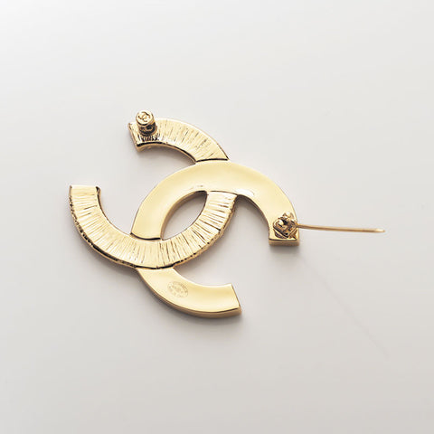 CHANEL B24P COCO Mark Brooch gold WS14293
