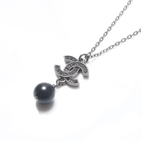 シャネル CHANEL A16A 2016 ココマーク ネックレス シルバー WS14295