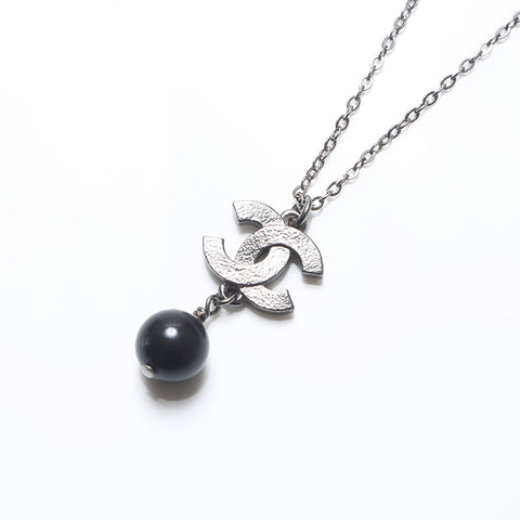 シャネル CHANEL A16A 2016 ココマーク ネックレス シルバー WS14295
