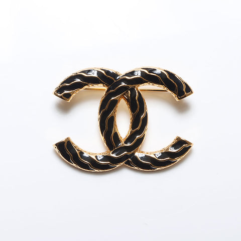CHANEL B24P 2024 COCO Mark Brooch gold WS14296