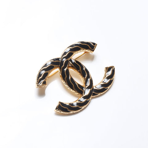 CHANEL B24P 2024 COCO Mark Brooch gold WS14296
