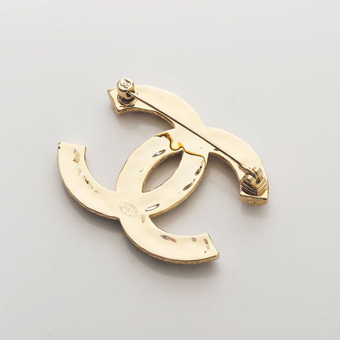 CHANEL B24P 2024 COCO Mark Brooch gold WS14296