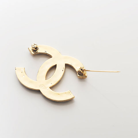 CHANEL B24P 2024 COCO Mark Brooch gold WS14296