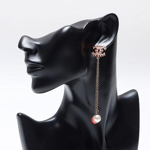 シャネル CHANEL C19P ココマーク ドロップ 2019 ピアス ゴールド WS14297
