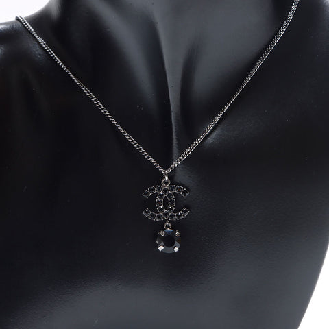 シャネル CHANEL B18S ココマーク ドロップ 2018 ネックレス シルバー WS14298
