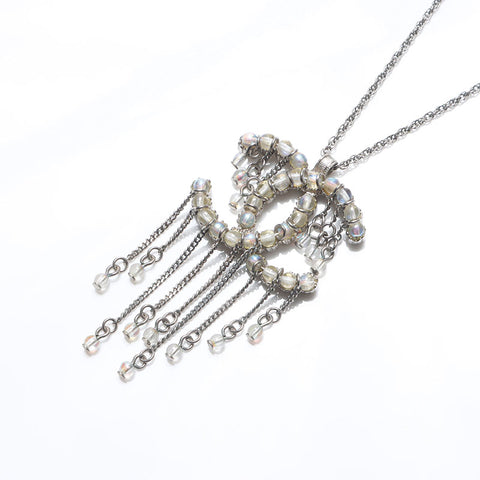 シャネル CHANEL A18S 2018 ココマーク ネックレス シルバー WS14300