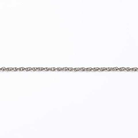 CHANEL A18S 2018 COCO Mark Necklace Silver WS14300