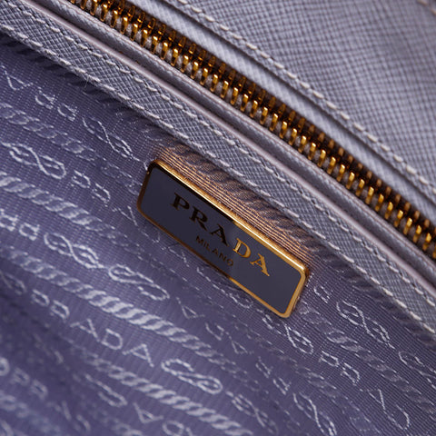 PRADA Galleria Saffiano Handbag purple WS14306