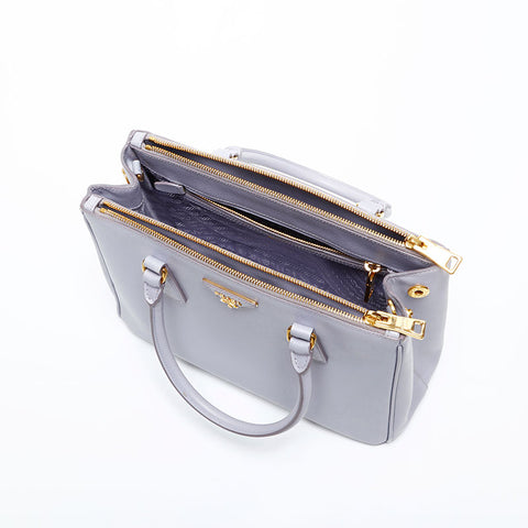 PRADA Galleria Saffiano Handbag purple WS14306