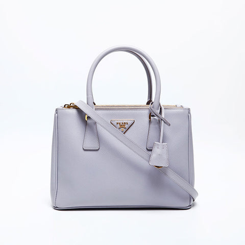 PRADA Galleria Saffiano Handbag purple WS14306