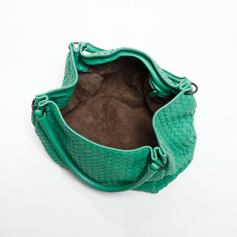 BOTTEGAVENETA INTRECCIATO Shoulder Bag green WS14311