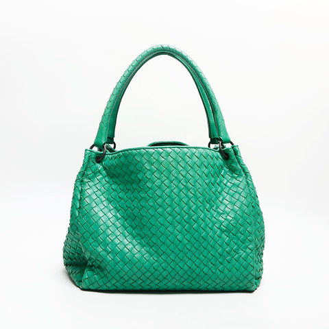 BOTTEGAVENETA INTRECCIATO Shoulder Bag green WS14311