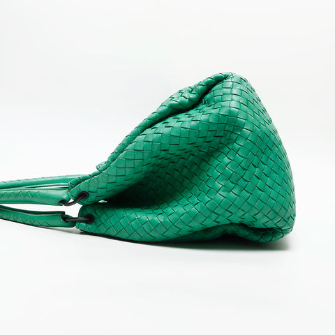 BOTTEGAVENETA INTRECCIATO Shoulder Bag green WS14311