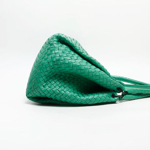 BOTTEGAVENETA INTRECCIATO Shoulder Bag green WS14311
