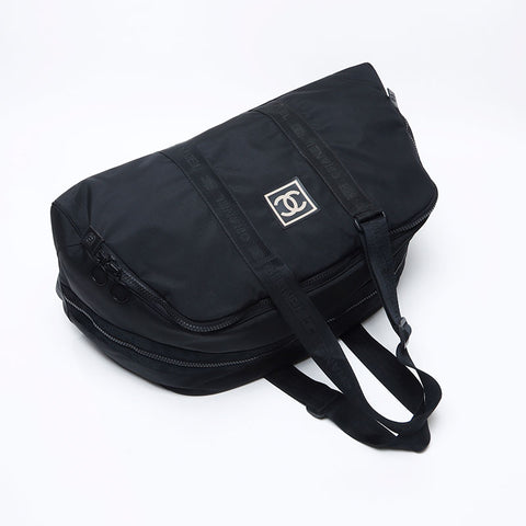 CHANEL No. 7 Sports Line Boston Bag Boston bag black WS14313