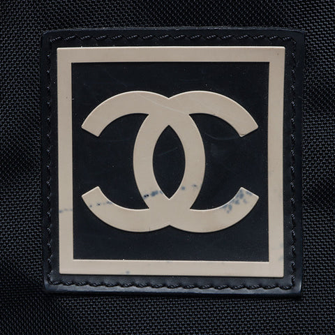 シャネル CHANEL 7番台 スポーツライン ボストンバッグ ボストンバッグ ブラック WS14313
