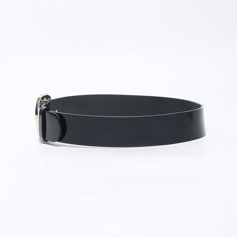 GUCCI Interlocking GG buckle belt black WS14314