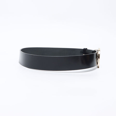 GUCCI Interlocking GG buckle belt black WS14314