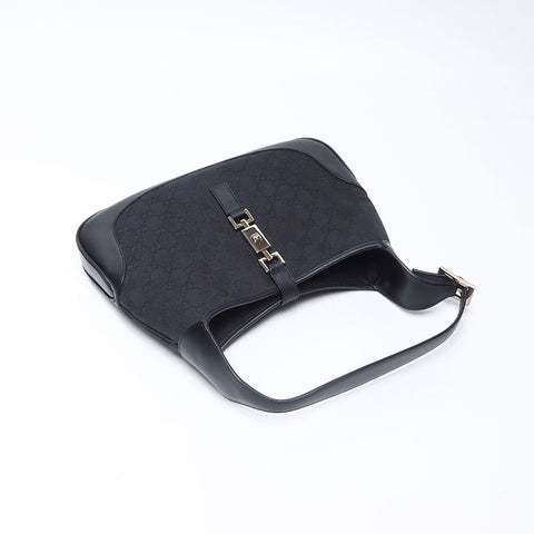 グッチ GUCCI ジャッキー GG キャンバス ショルダーバッグ ブラック WS14317