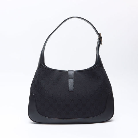 グッチ GUCCI ジャッキー GG キャンバス ショルダーバッグ ブラック WS14317