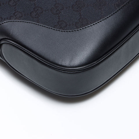 グッチ GUCCI ジャッキー GG キャンバス ショルダーバッグ ブラック WS14317
