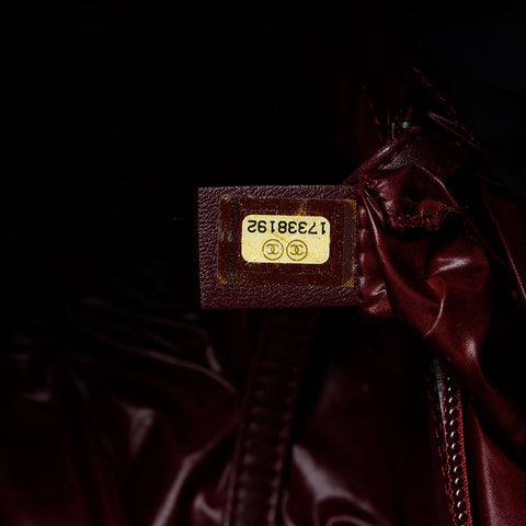 シャネル CHANEL 17番台 コココクーン ナイロン 2012-2013 トートバッグ ブラック WS14323