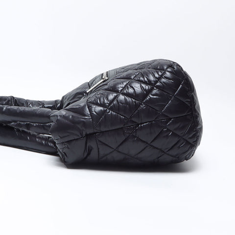 シャネル CHANEL 17番台 コココクーン ナイロン 2012-2013 トートバッグ ブラック WS14323