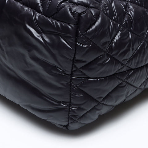 シャネル CHANEL 17番台 コココクーン ナイロン 2012-2013 トートバッグ ブラック WS14323