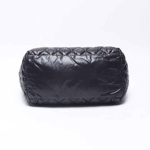 シャネル CHANEL 17番台 コココクーン ナイロン 2012-2013 トートバッグ ブラック WS14323