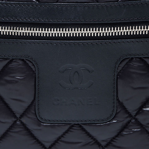 シャネル CHANEL 17番台 コココクーン ナイロン 2012-2013 トートバッグ ブラック WS14323