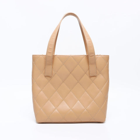 CHANEL No. 9 2004-2005 Wild Stitch Lambskin Handbag beige WS14324