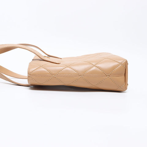 CHANEL No. 9 2004-2005 Wild Stitch Lambskin Handbag beige WS14324