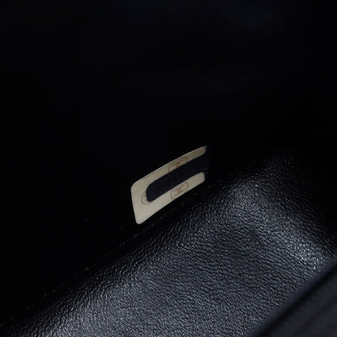 シャネル CHANEL ミニマトラッセ ラムスキン 1番台 1989-1991 チェーン ショルダーバッグ ブラック WS14329