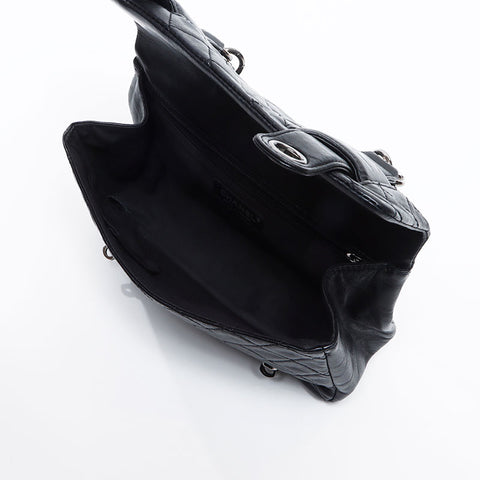 CHANEL No. 11 2006-2008 In the Mix Shoulder Bag black WS14330